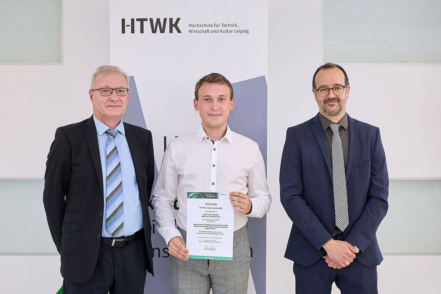 IfKom-Preisträger 2025: Niels Fabien Häußler Student erhält Hochschulpreis des IfKom e.V.