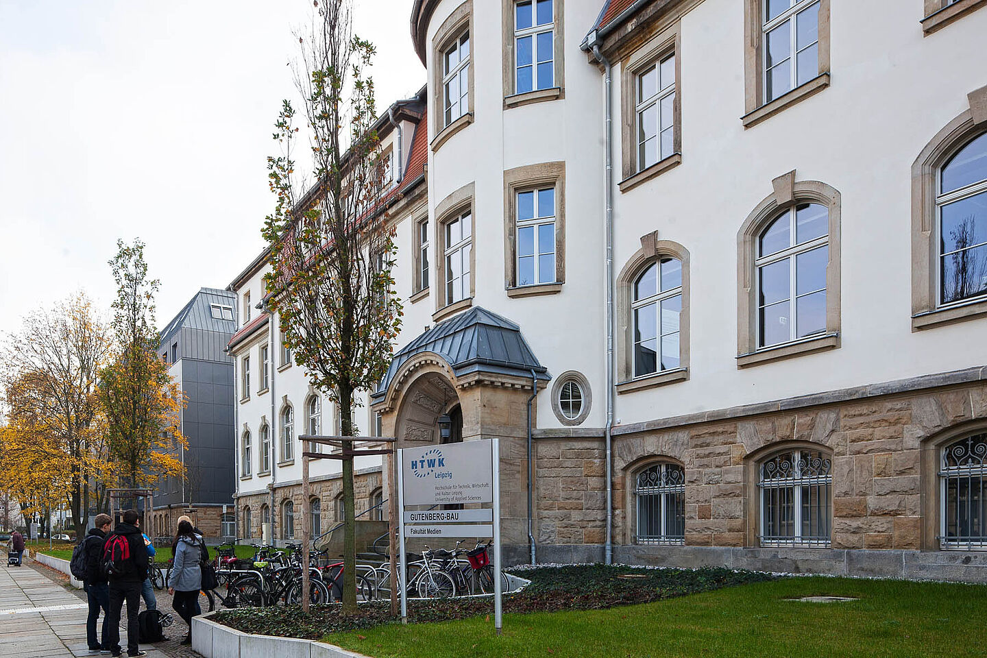 HTWK Gutenberg-Bau Gutenberg-Bau Außenansicht